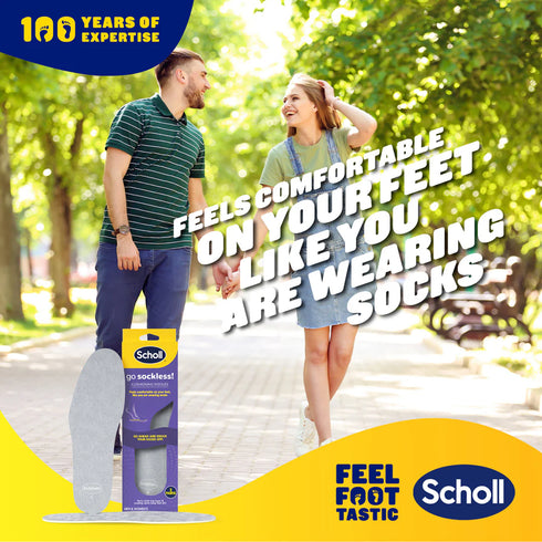 Scholl Go Sockless Cushioning Insole 3 Pack-SCHOLL-Matakana Pharmacy